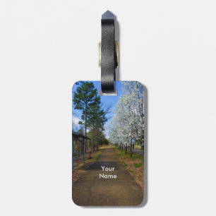 Spring Walk Luggage Tag