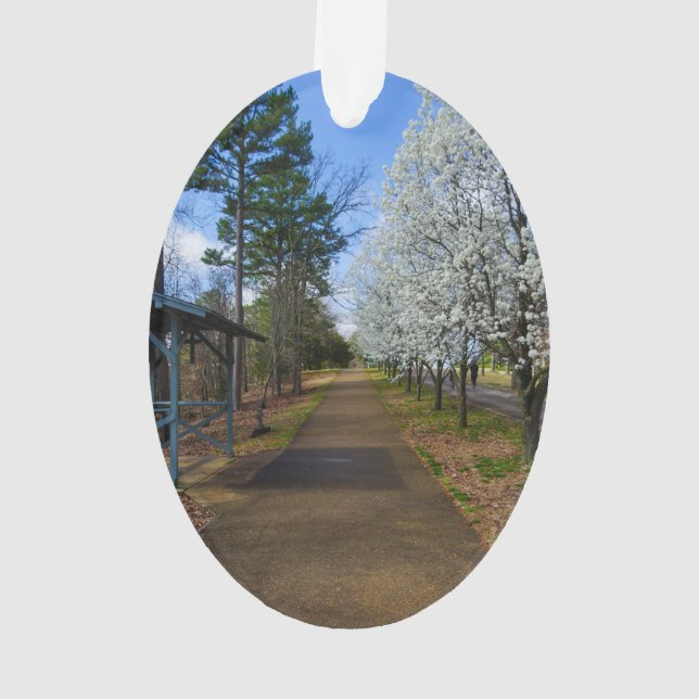 Spring Walk Ornament (Back)