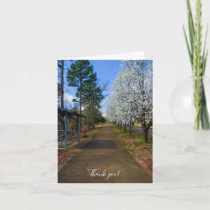 Spring Walk Thank You Card