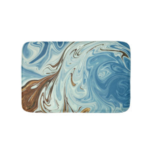 Spring Waves Best colourful painting Bath Mat