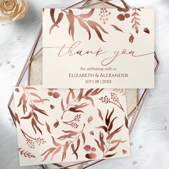 Spring Wedding Thank You Card Wildflower (Creator Uploaded)