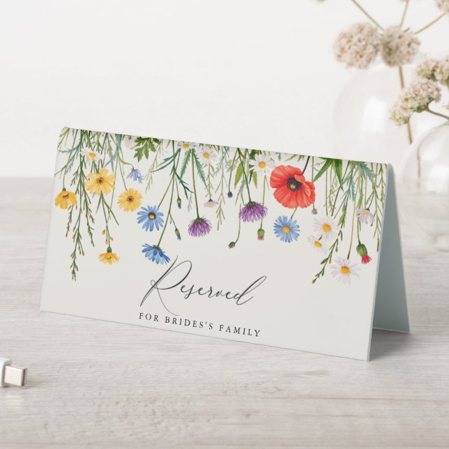 Spring Wild Flower Meadow Wedding Reserved  (In SItu (Table))