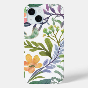 Spring Wildflower Florals Flower Fields iPhone 15 Case