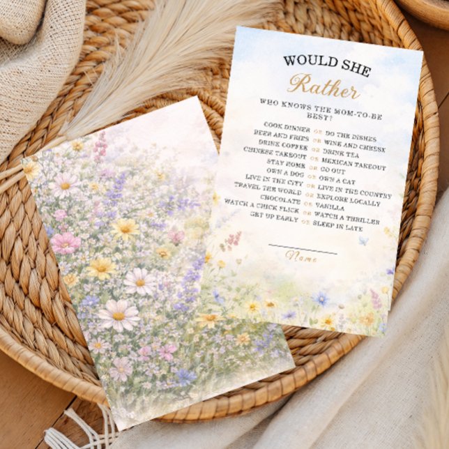 Spring Wildflower Garden Mom-to-Be Game (Creator Uploaded)