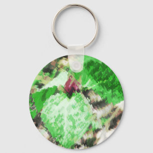 Spring Wildflower Key Ring