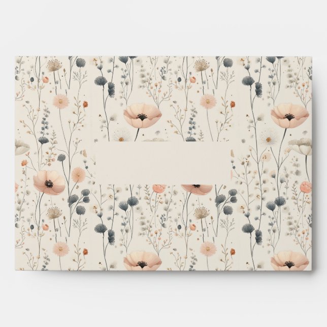 Spring Wildflower Meadow  Envelope (Front)