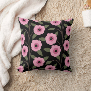 Spring Wildflower Meadow Flower Garden Greenery Cushion