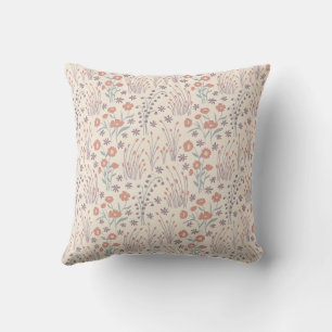Spring Wildflower Whispers Cushion