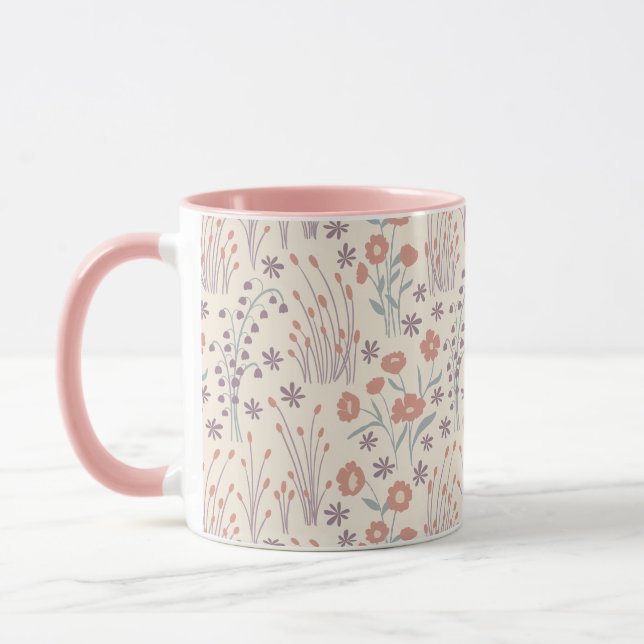 Spring Wildflower Whispers Mug (Left)