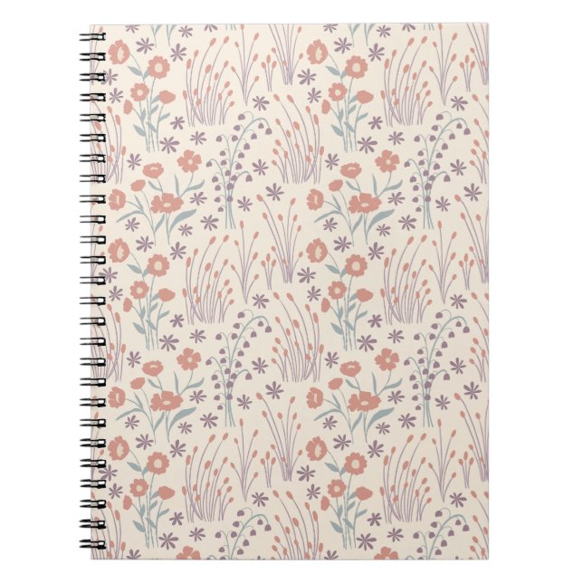 Spring Wildflower Whispers Notebook (Front)