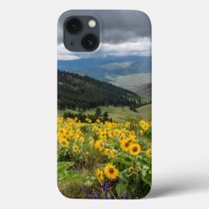Spring Wildflowers In The Hills iPhone 13 Case