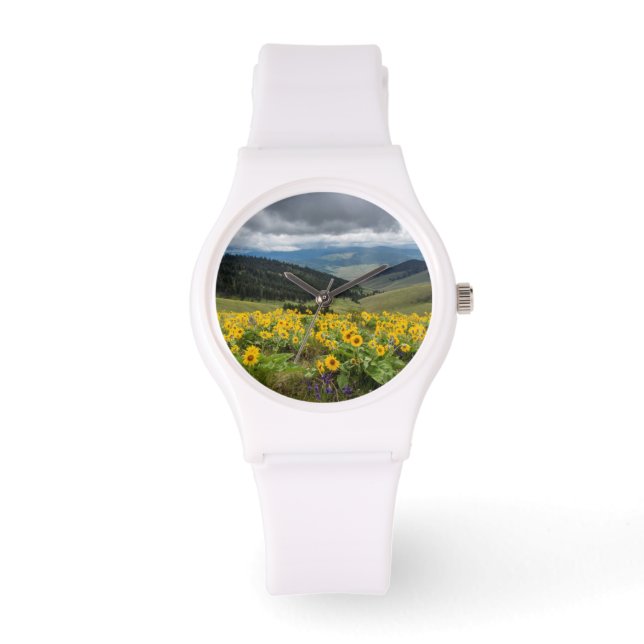 Spring Wildflowers In The Hills Watch (Front)