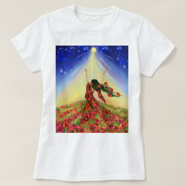 Spring Woman T-Shirt (Design Front)