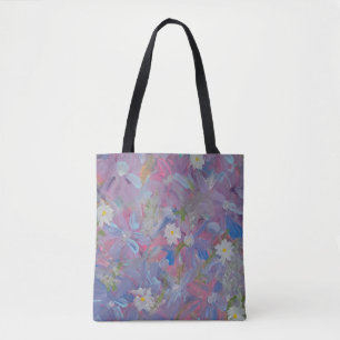 Spring Wonderland Floral Tote Bag
