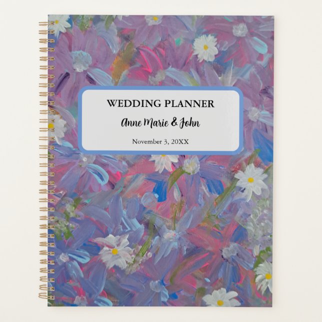 Spring Wonderland Floral Wedding Planner (Front)