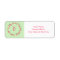 Spring Wreath Address Label