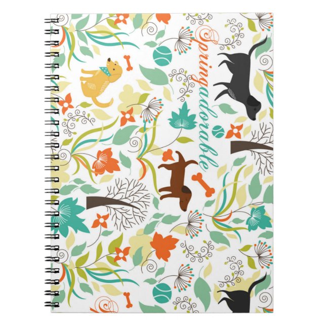 Springadorable notebook (Front)