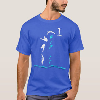 Springboard Diving Jump Platform Sport  T-Shirt