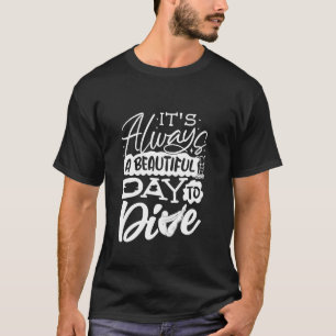 Springboard Diving Platform Diver Springboard Dive T-Shirt