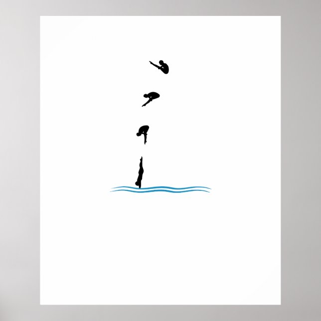 SPRINGBOARD DIVING POSTER (Front)