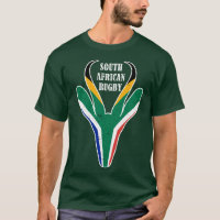 Springbok Face South Africa Flag