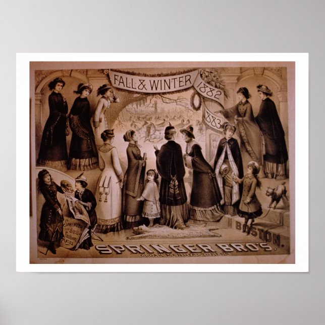 'Springer Brothers, Boston, Fall and Winter Collec Poster (Front)