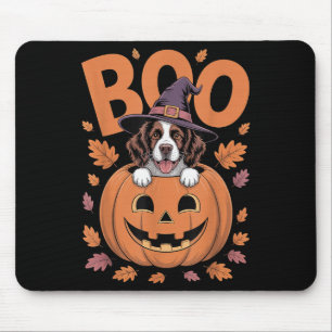 Springer Costume Pumpkin Halloween English Springe Mouse Pad