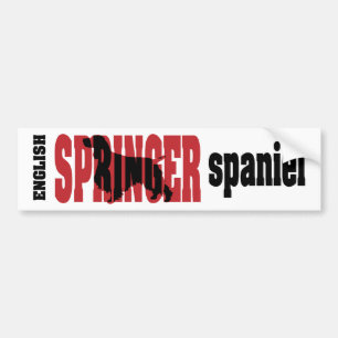 Springer Spaniel Bumper Sticker