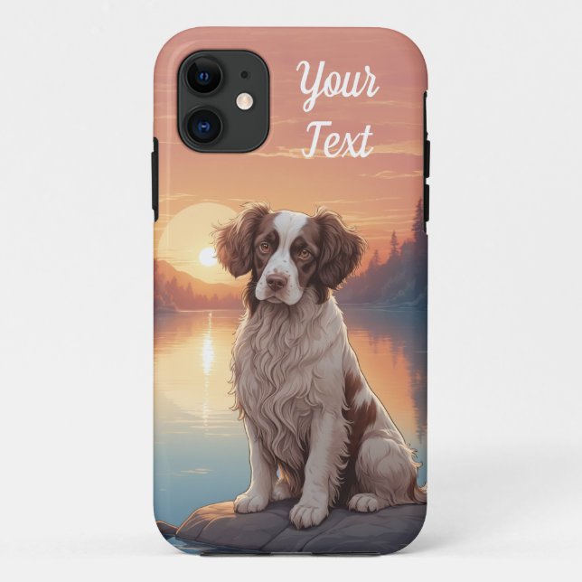 Springer Spaniel by Lake Case-Mate iPhone Case (Back)