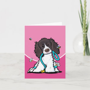 Springer Spaniel Card
