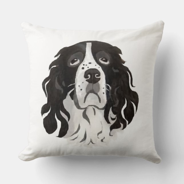 Springer Spaniel Cushion (Front)