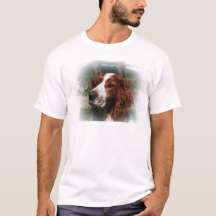 Springer Spaniel Dog Art T-Shirt