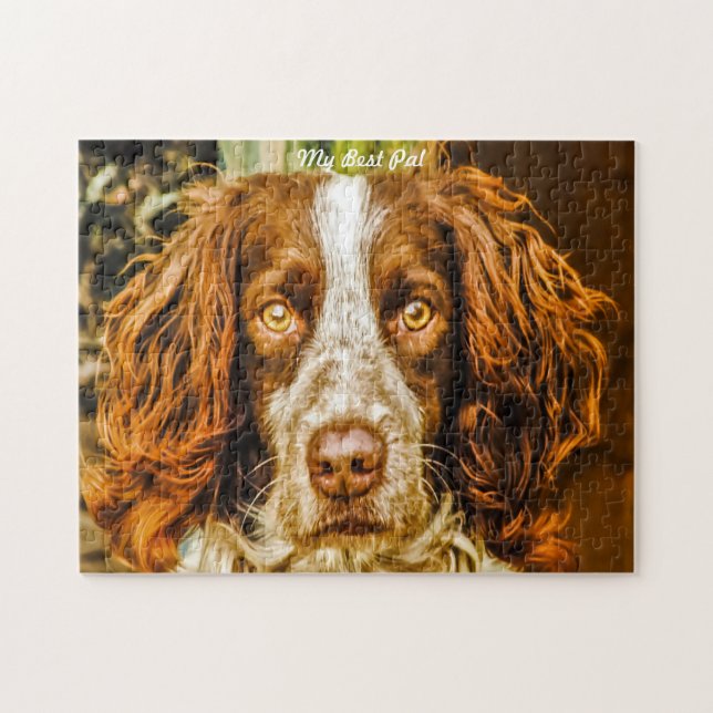 Springer Spaniel Dog Jigsaws. Jigsaw Puzzle (Horizontal)
