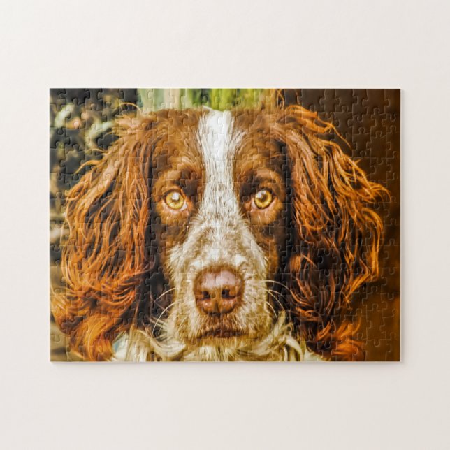 Springer Spaniel Dog Jigsaws. Jigsaw Puzzle (Horizontal)