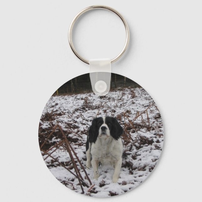 Springer Spaniel, keyring (Front)