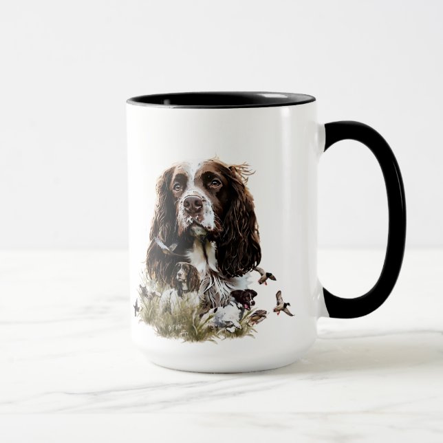 Springer Spaniel Mug (Right)