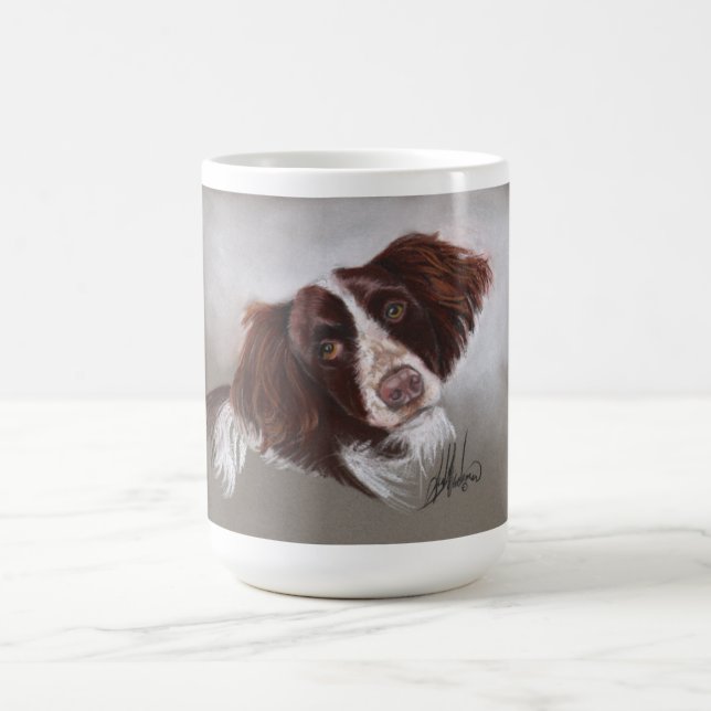 Springer Spaniel Original Painting Classic Mug (Center)