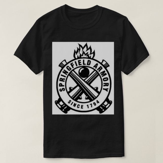 Springfield Armoury Sticker Copy T-Shirt (Design Front)