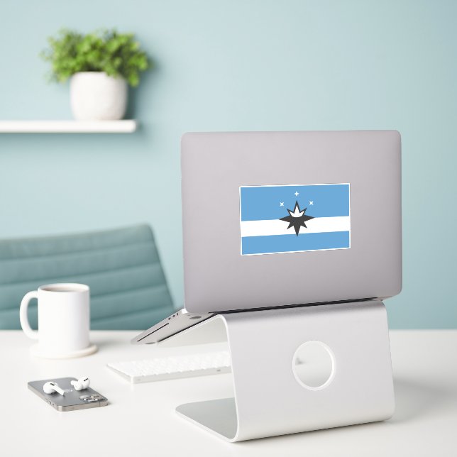 Springfield city Flag Missouri state USA  (Laptop On Desk)