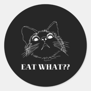 Springfield Eat What - They're Eating Dogs Cats Pe Classic Round Sticker