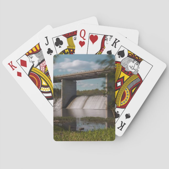 Springfield Lake Dam Playing Cards (Back)