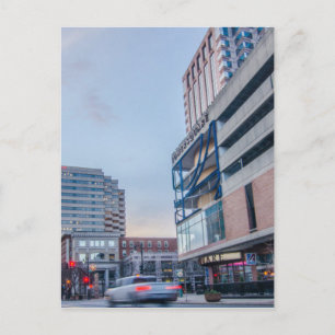 springfield massachusetts skyline postcard