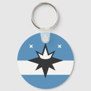Springfield (Missouri) City flag Keychain