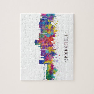 Springfield Missouri Skyline Jigsaw Puzzle