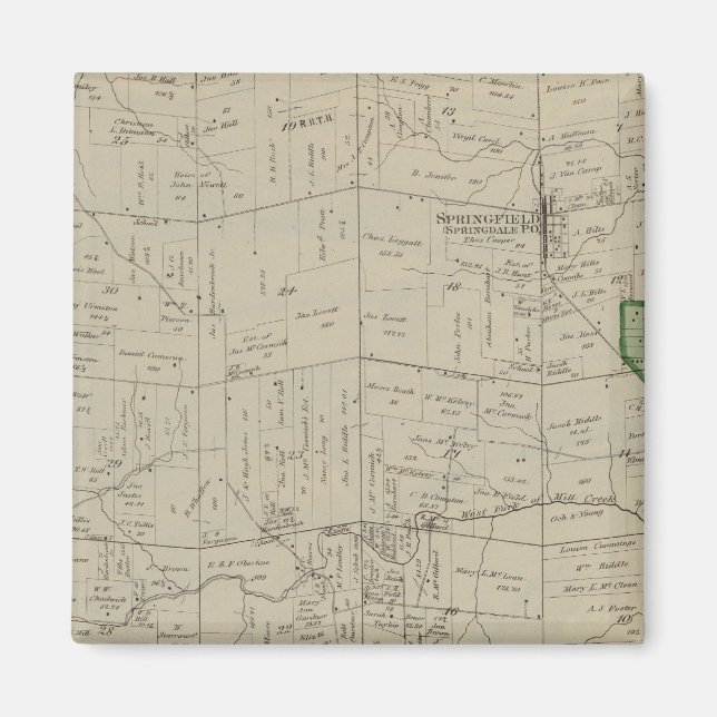 Springfield, Ohio Magnet (Front)