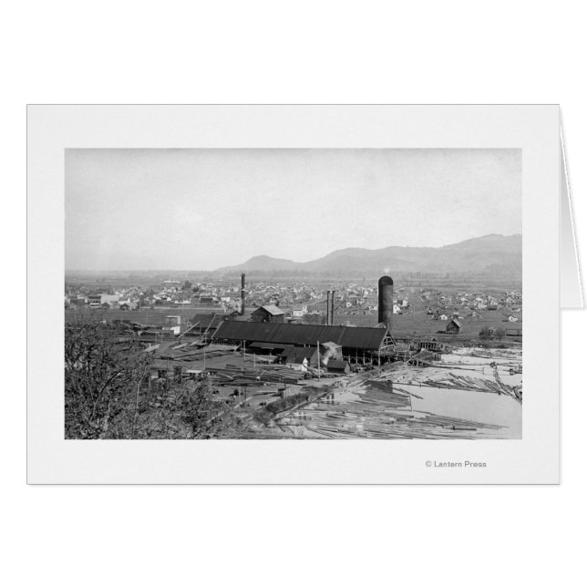 Springfield, OR Town View and Lumber Mills (Front Horizontal)