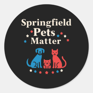 Springfield Pets - Show Your Love For Pets Sticker