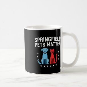 Springfield Pets - Show Your Love For Pets Sticker Coffee Mug