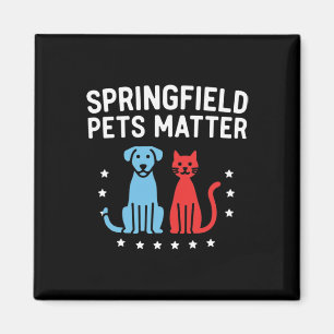 Springfield Pets - Show Your Love For Pets Sticker Magnet