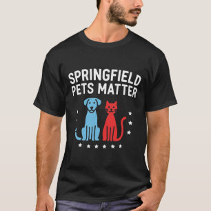 Springfield Pets - Show Your Love For Pets Sticker T-Shirt